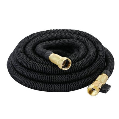 tuyau de jardin de 50 pieds tuyau d'eau expandable avec triple noyau en latex et raccords en laiton solide
