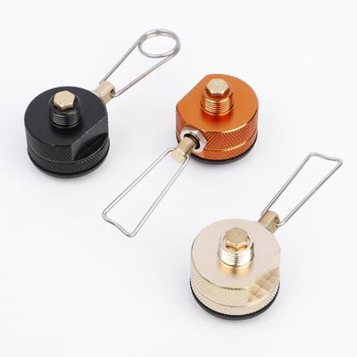 Soutien personnalisé OBM Noir orange Camping Cuisinière brûleurs réservoir de propane Adaptateur de remplissage