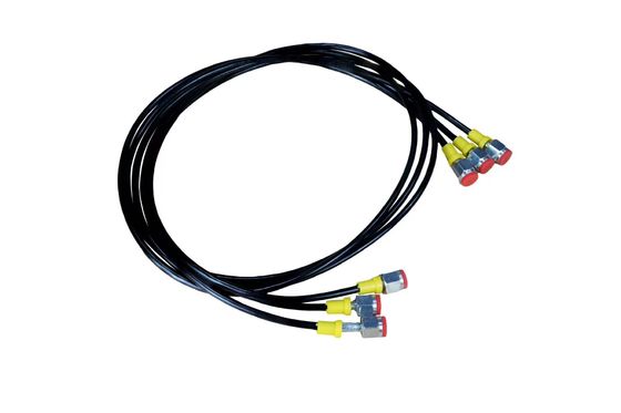 Réfrigérateur de climatiseur de voiture R744 supérieur 80 cm ensemble de jauge de manifold HVAC en cuivre