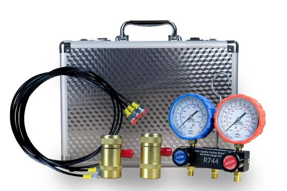 R744 Technologie de compression de l'air Ensemble de jauge à plusieurs couches pour la fluoration du réfrigérant 744