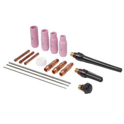Kit de soudage en verre WP17 18 26 10N en céramique pour les consommables de soudage en verre