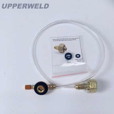 Valve de remplissage de réservoir de gaz de butane de propane pour poêle de camping en plein air en Russie et en Allemagne