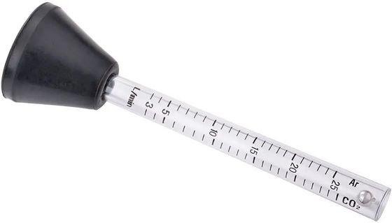 Débitmètre de mesure transparent de 25 ml pour soudeur Mig Tig