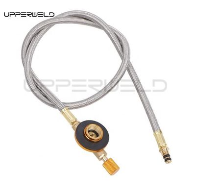 Adaptateur de lampe de poche de chauffage pour camping extérieur pour le câble de raccordement de la soupape de contrôle du réservoir supérieur plat