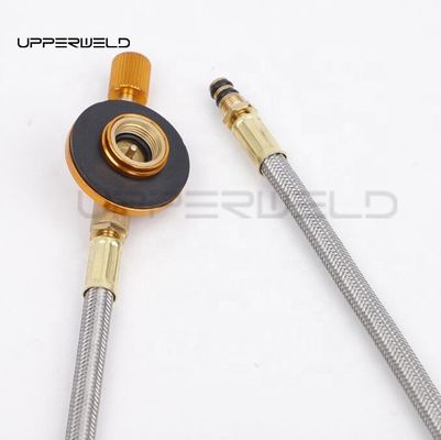 Adaptateur de lampe de poche de chauffage pour camping extérieur pour le câble de raccordement de la soupape de contrôle du réservoir supérieur plat