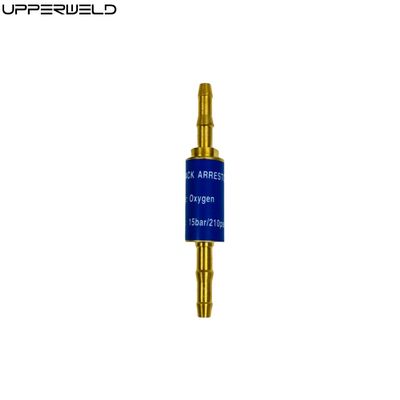 6 mm/8 mm/10 mm Oxygen Acetylene Flashback Arrestor pour le soudage de coupe de la torche d'adaptateur de gaz