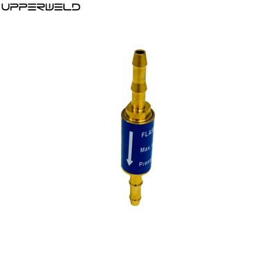 6 mm/8 mm/10 mm Oxygen Acetylene Flashback Arrestor pour le soudage de coupe de la torche d'adaptateur de gaz