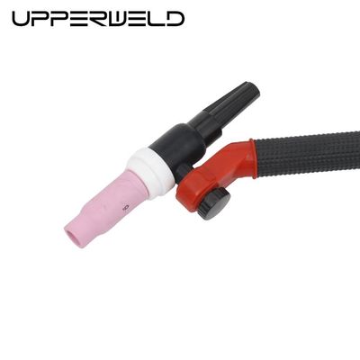 Soutien personnalisé OEM WP9/20 WP17/18/26 Tête de corps flexible 125Amp Torche de soudage TIG refroidie par air