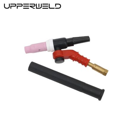 Soutien personnalisé OEM WP9/20 WP17/18/26 Tête de corps flexible 125Amp Torche de soudage TIG refroidie par air