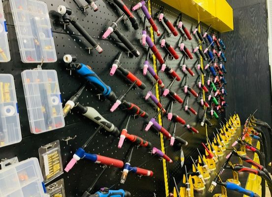 Parties du corps de la tête flexible refroidie par air pour WP9/20 Durable et flexible