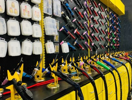 Parties du corps de la tête flexible refroidie par air pour WP9/20 Durable et flexible