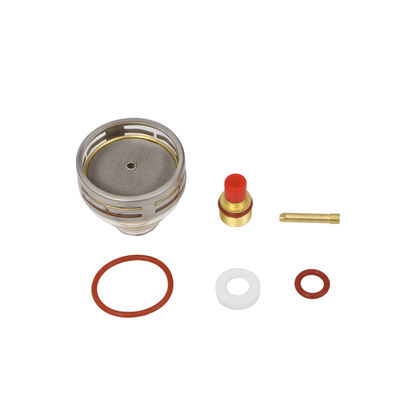 Supérieur 24 53NQCN WP9 20 2,4 mm TIG Consommables de soudage Kit de tasse en verre Pyrex pour le soudage