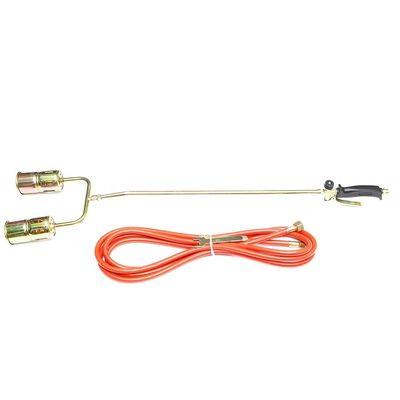 Couvercle à brûleur de mauvaises herbes de jardin supérieur avec bouton d'allumage N.W. 2,2 kg Nozzle Taille 60 * 2 mm