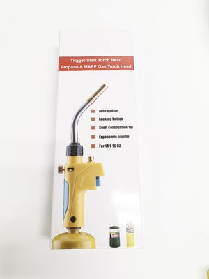 Compact 27.5*10*3.6 Mesures Propane MAPP Torche de soudage au gaz pour le chauffage du brasage par soudure