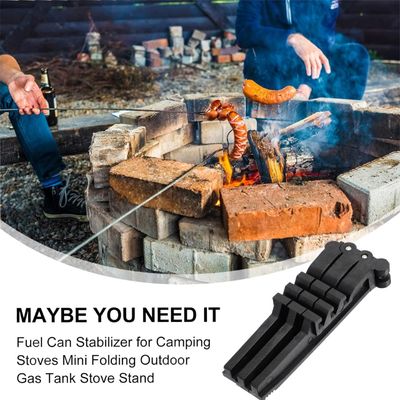 Base du réservoir de gaz en plastique support de camping poudre pliante sac à dos stabilisateur de carburant