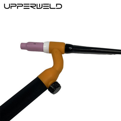 Soudage professionnel de type gaz Tig corps de la torche UPPERWELD WP26FV Orange Torche OEM support