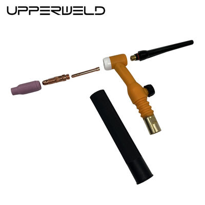 Soudage professionnel de type gaz Tig corps de la torche UPPERWELD WP26FV Orange Torche OEM support