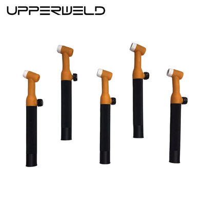 Soudage professionnel de type gaz Tig corps de la torche UPPERWELD WP26FV Orange Torche OEM support