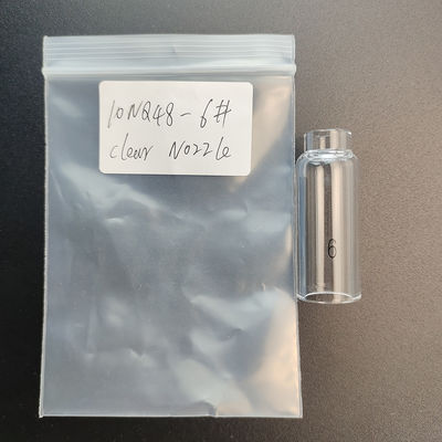 UPPERWELD 10NQ48-6 Buse en verre transparent Tig Torche de soudage 9,5 mm Diamètre Tig
