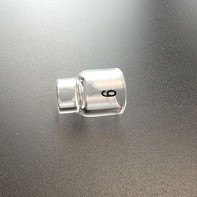Appui OEM UPPERWELD 13NQ10-6 Douille en verre transparent Tig Accessoires pour la torche de soudage