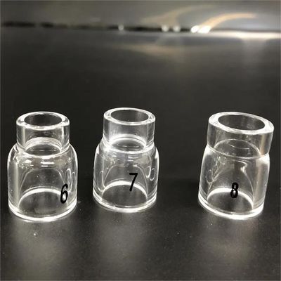 UPPERWELD 13NQ10-6 7 8 Buse en verre transparent parfaite pour une torche de soudage à tig professionnel