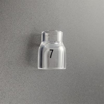 UPPERWELD 13NQ10-6 7 8 Buse en verre transparent parfaite pour une torche de soudage à tig professionnel