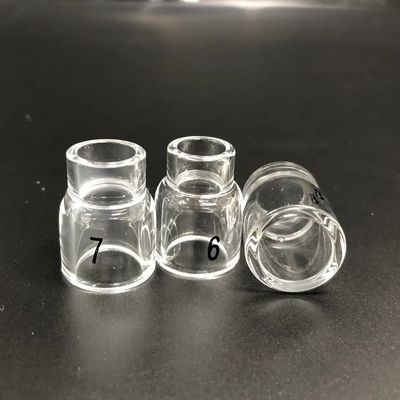 UPPERWELD 13NQ10-6 7 8 Buse en verre transparent parfaite pour une torche de soudage à tig professionnel