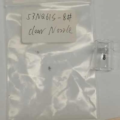 UPPERWELD 53NQ61S-8 Douille en verre transparent Tig Accessoire de lampe de poche pour une meilleure couverture du gaz