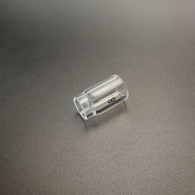UPPERWELD 53NQ61S-8 Douille en verre transparent Tig Accessoire de lampe de poche pour une meilleure couverture du gaz