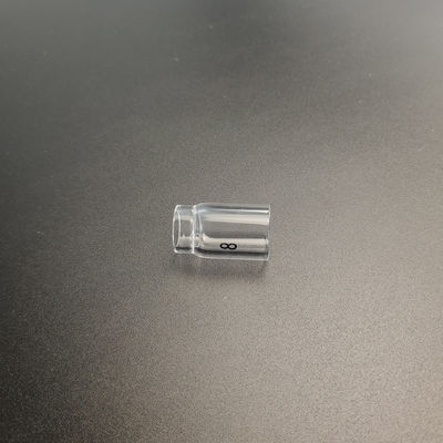 UPPERWELD 53NQ61S-8 Douille en verre transparent Tig Accessoire de lampe de poche pour une meilleure couverture du gaz