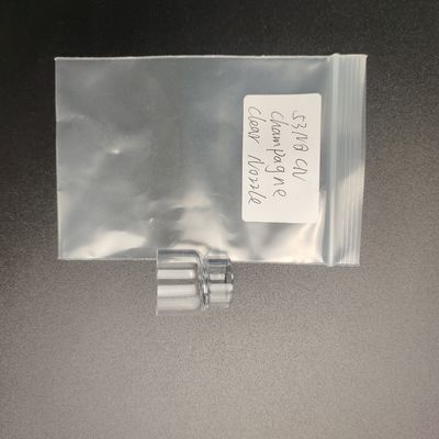 Une buse en verre transparent pour une meilleure couverture des gaz dans la torche de soudage Tig par UPPERWELD 53NQCN