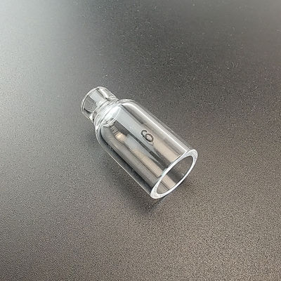 Nozzle de verre transparent et tasses de quartz UPPERWELD 54NQ16-6 pour la précision de la torche de soudage Tig