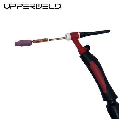 Type de gaz de soudage professionnel Tig UPPERWELD WP17FV TIG Torche de soudage Torche entière