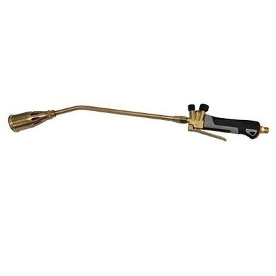 Conception brûleur de mauvaises herbes portable haut lampe de chauffage en laiton amovible aux deux extrémités 1,488kg