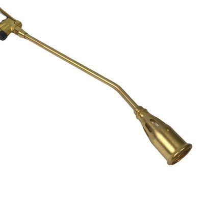 Conception brûleur de mauvaises herbes portable haut lampe de chauffage en laiton amovible aux deux extrémités 1,488kg