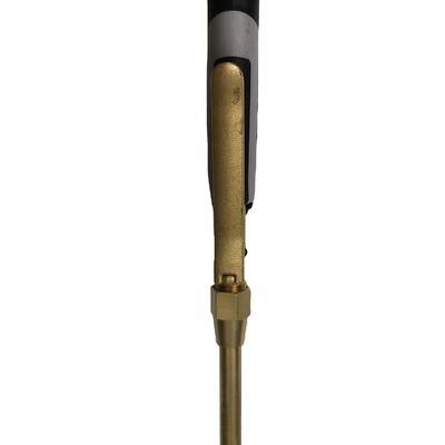 Conception brûleur de mauvaises herbes portable haut lampe de chauffage en laiton amovible aux deux extrémités 1,488kg