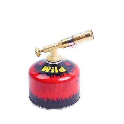 121*31.5*43mm alliage de cuivre acier inoxydable BBQ Bougie de butane Portable porte-lampe