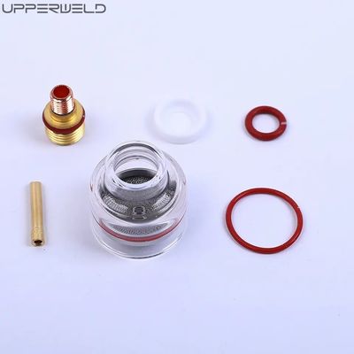 WP-17/18/26 2.4 TIG soudage torche Kit de lentilles à gaz 1/16' 3/32' 1/8'