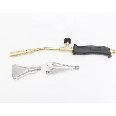 Démarrage de la torche de chauffage au butane supérieur avec sortie de flamme et consommation de carburant