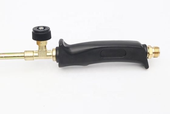 Démarrage de la torche de chauffage au butane supérieur avec sortie de flamme et consommation de carburant