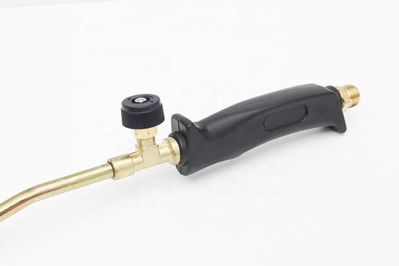 Démarrage de la torche de chauffage au butane supérieur avec sortie de flamme et consommation de carburant