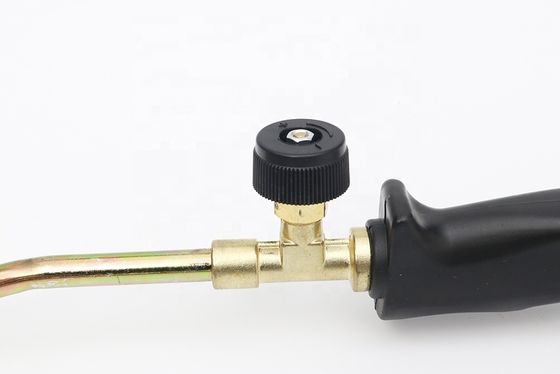 Démarrage de la torche de chauffage au butane supérieur avec sortie de flamme et consommation de carburant