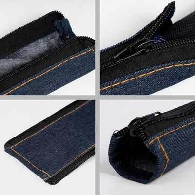 Couverture de câble de torche de soudage durable à fermeture à glissière de style veste de cow-boy Protecteur pour torche à arc de gaz