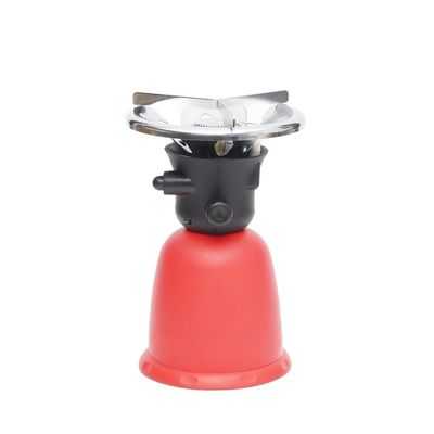 400g UP002-018 poêle à gaz portable camping en acier inoxydable poêle à cuisson extérieur lampe de poche
