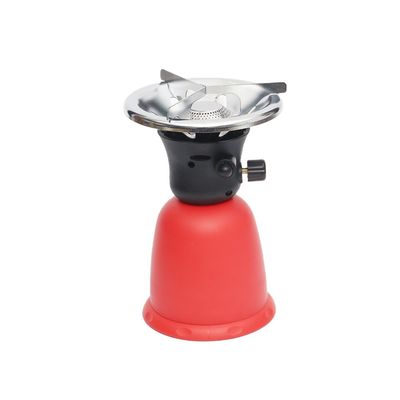 400g UP002-018 poêle à gaz portable camping en acier inoxydable poêle à cuisson extérieur lampe de poche