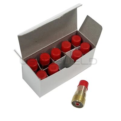 17GL116 Lentille à gaz 10N23S 10N25S Coude de collecte des consommables de soudage pour le travail de soudage