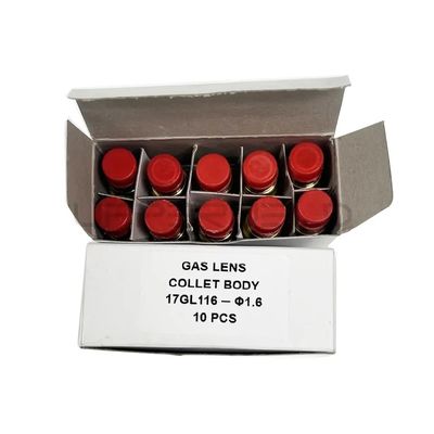 17GL116 Lentille à gaz 10N23S 10N25S Coude de collecte des consommables de soudage pour le travail de soudage