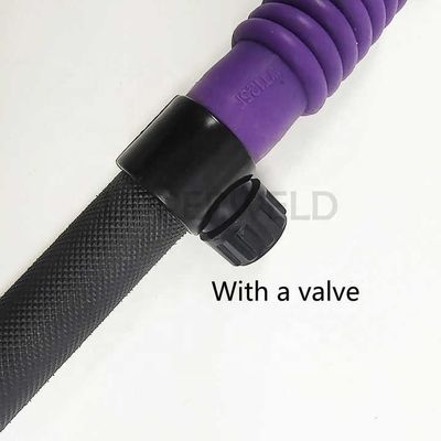 Soudage à l'aide d'un fusil de soudage à tête flexible avec vanne à gaz