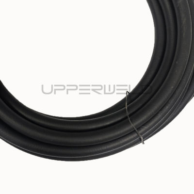 Cable d'alimentation tuyau en caoutchouc refroidi à l'air consommables de soudage TIG pour WP17 Torche en noir