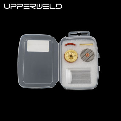 WP17 18 26 Tig Accessoires de lampe de soudage Kit de buse en verre à face droite pour tig